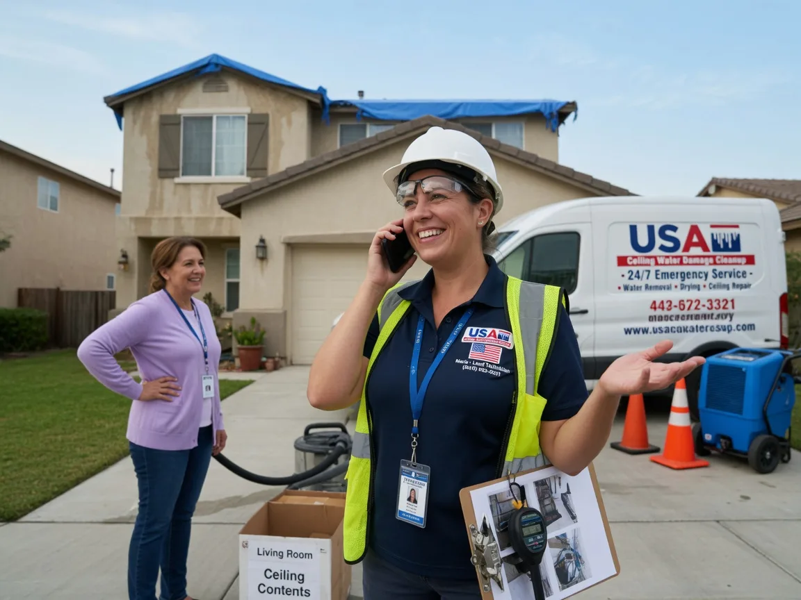 Ceiling Water Damage Restoration West Mineral, KS FAQs