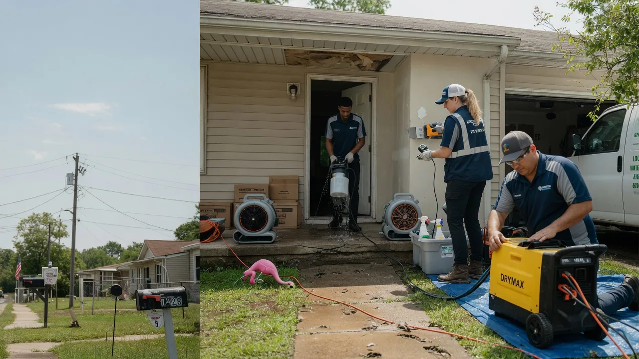 Storm Damage Water Removal in West Mineral, KS near me